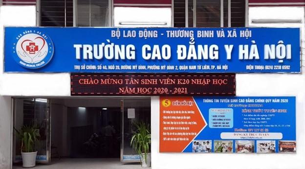 Trụ sở chính trường Cao đẳng Y Hà Nội